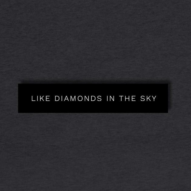 Diamonds in the sky by Pop on Elegance